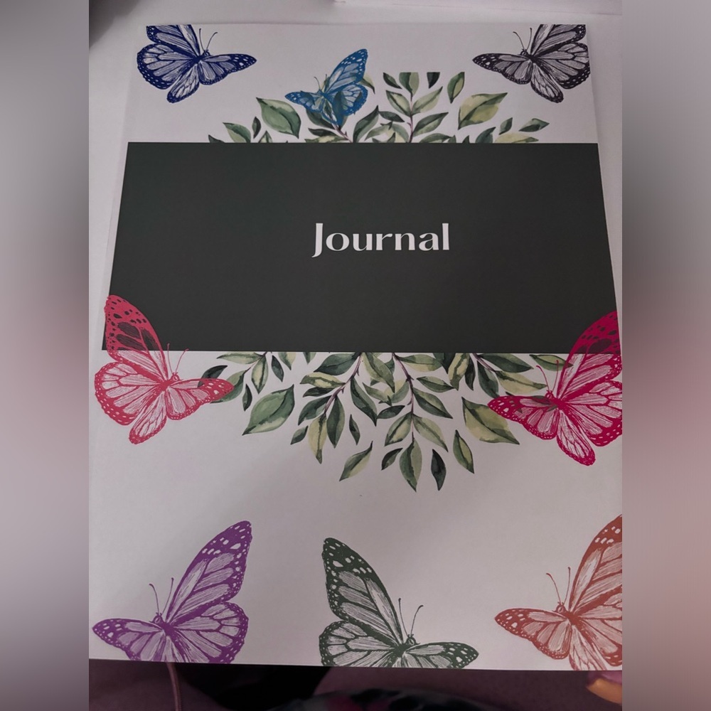 Flower and butterfly journal bundle​